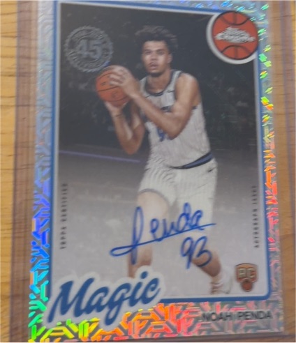 2025-26 Topps 1980-81 Topps Basketball #80B2R-NP Noah Penda — front