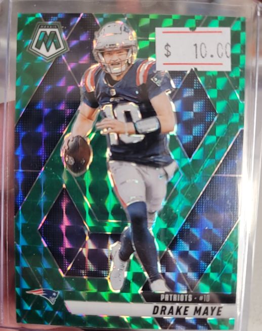 2025 Panini Mosaic #28 Drake Maye — front
