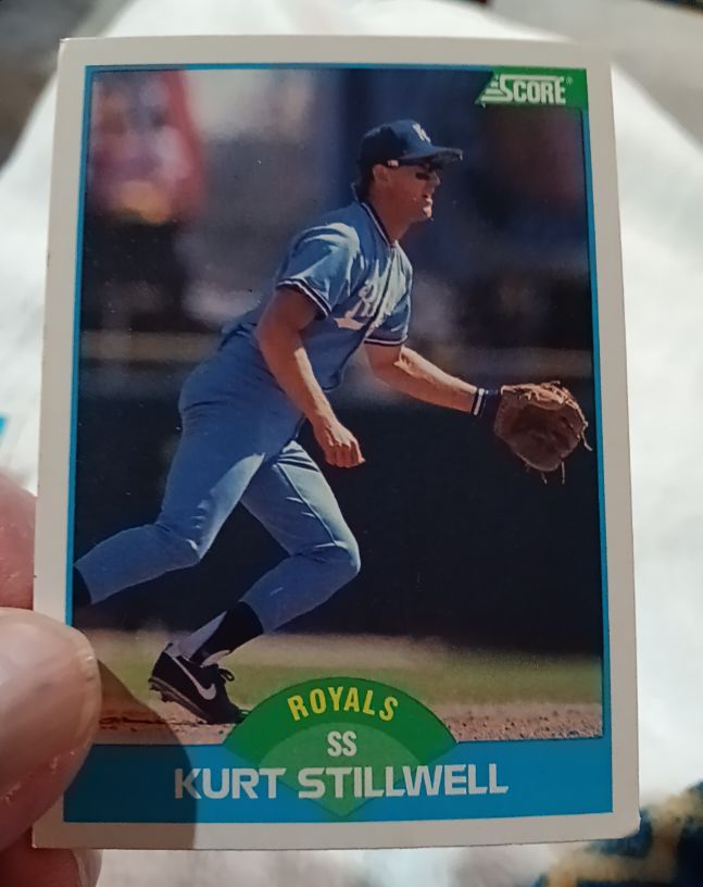 1989 Score #162 Kurt Stillwell — front