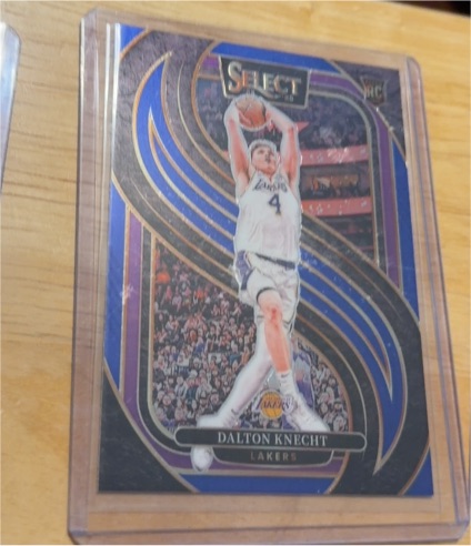 2024-25 Panini Select Premier Level #186 Dalton Knecht — front