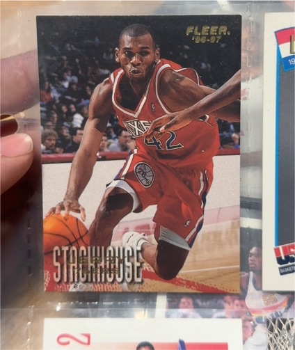 1996-97 Fleer #83 Jerry Stackhouse — front