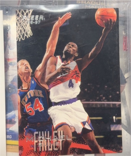 1996-97 Fleer #86 Michael Finley — front