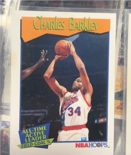1991-92 Hoops #531 Charles Barkley — front