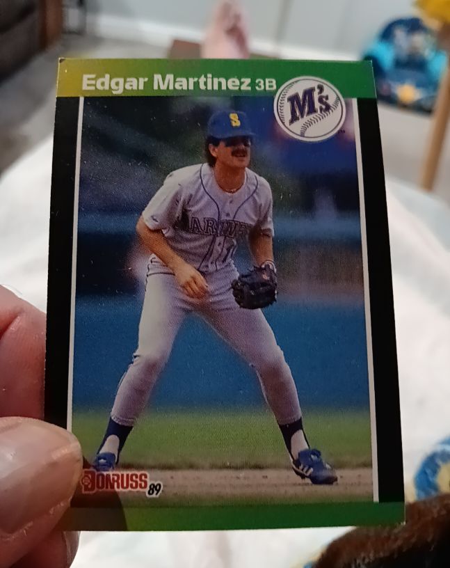 1989 Donruss #645 Edgar Martinez — front