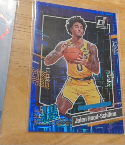2023-24 Donruss Rated Rookie #216 Jalen Hood-Schifino — front