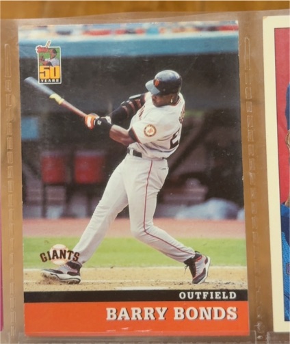2001 Topps Post Cereal #2 Barry Bonds — front