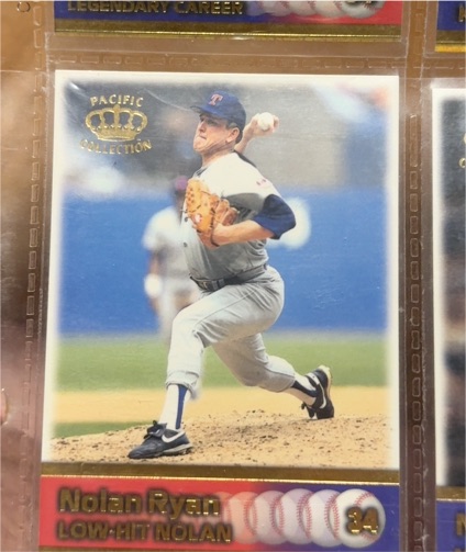 1994 Pacific Collection #34 Nolan Ryan — front