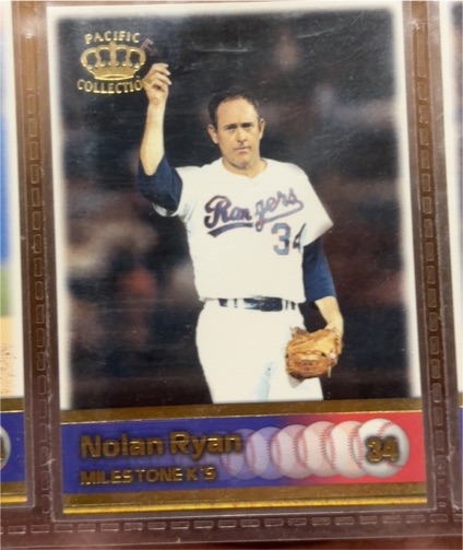 1996 Pacific Collection #34 Nolan Ryan — front