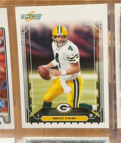 2006 Score #95 Brett Favre — front