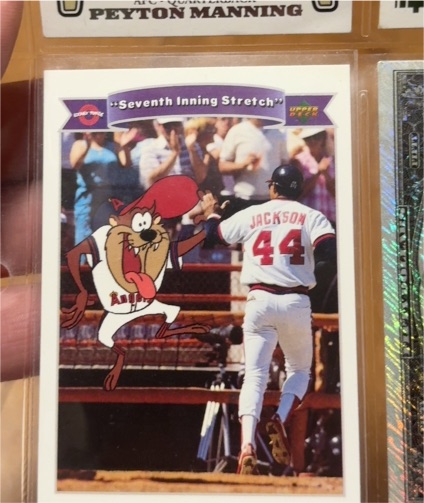 1991 Upper Deck Comic Ball 2 #195 Reggie Jackson — front
