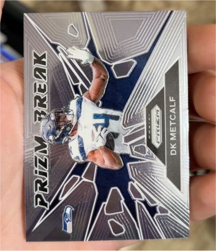 2024 Panini Prizm Prizm Break #5 DK Metcalf — front
