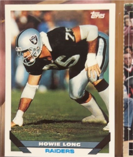 1993 Topps #550 Howie Long — front