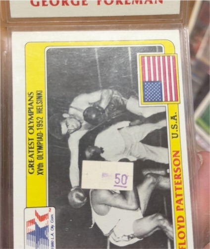 1983 Topps Greatest Olympians #77 Floyd Patterson — front