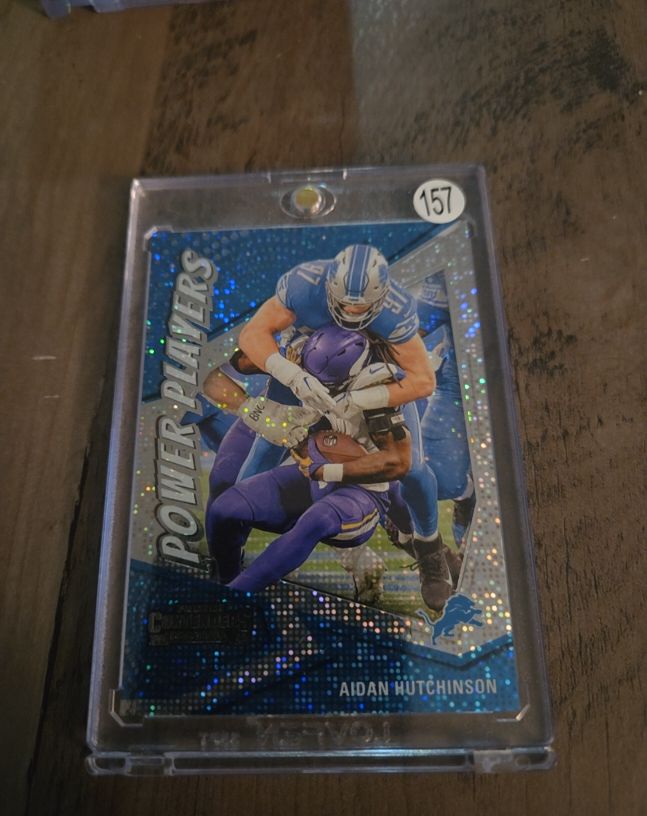 2023 Panini Contenders Power Players #2 Aidan Hutchinson — front