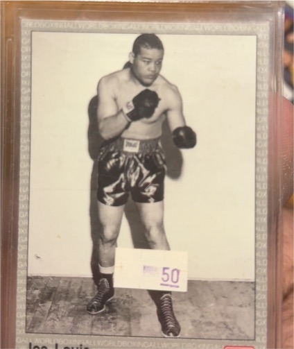 1991 AW Sports All World Boxing #103 Joe Louis — front