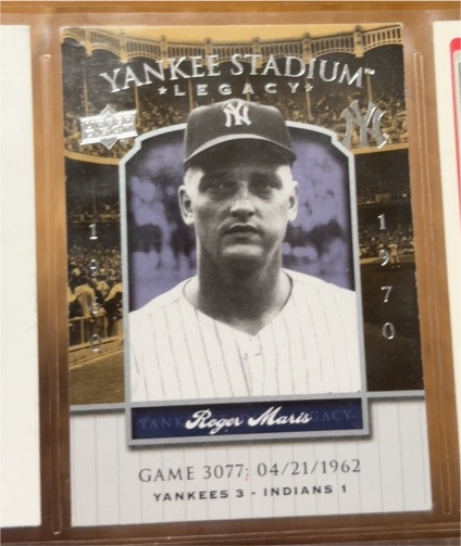 2008 Upper Deck Yankee Stadium Legacy #3077 Roger Maris — front