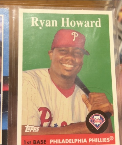 2007 Topps Walmart #WM11 Ryan Howard — front