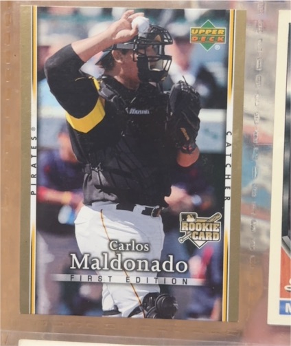 2007 Upper Deck First Edition #34 Carlos Maldonado — front