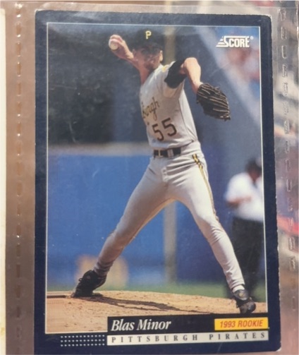 1994 Score #211 Blas Minor — front