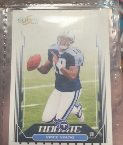 2006 Score #340 Vince Young Rookie Card — front