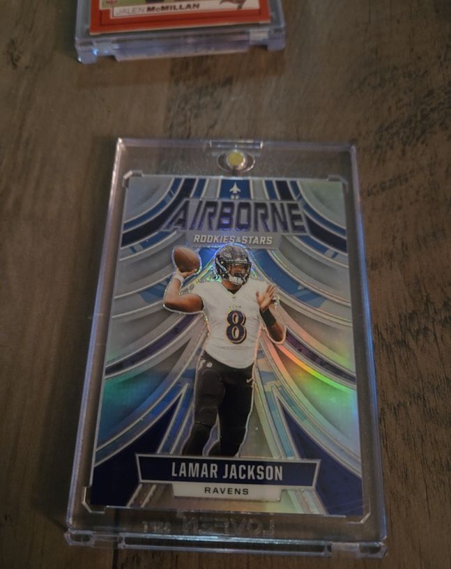 2024 Panini Rookies & Stars Airborne #A-LJN Lamar Jackson — front