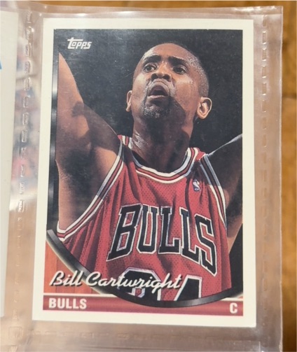 1993-94 Topps #45 Bill Cartwright — front