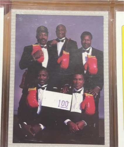 1991 AW Sports All World Boxing Premier Edition #51 Muhammad Ali — front