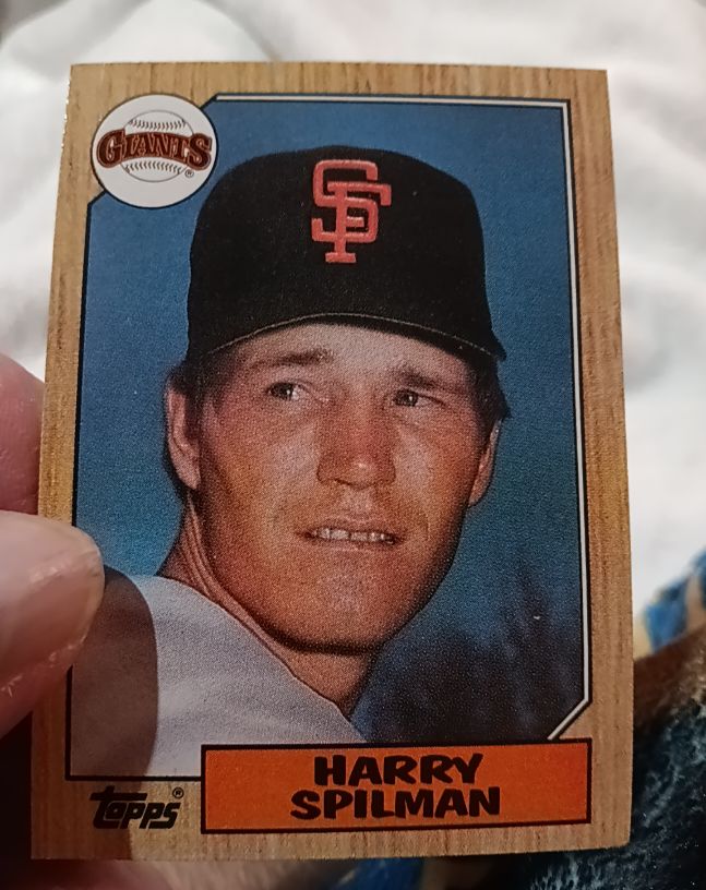 1987 Topps #64 Harry Spilman — front
