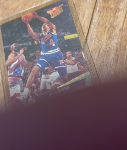 1992 Ultra #161 Spud Webb — front