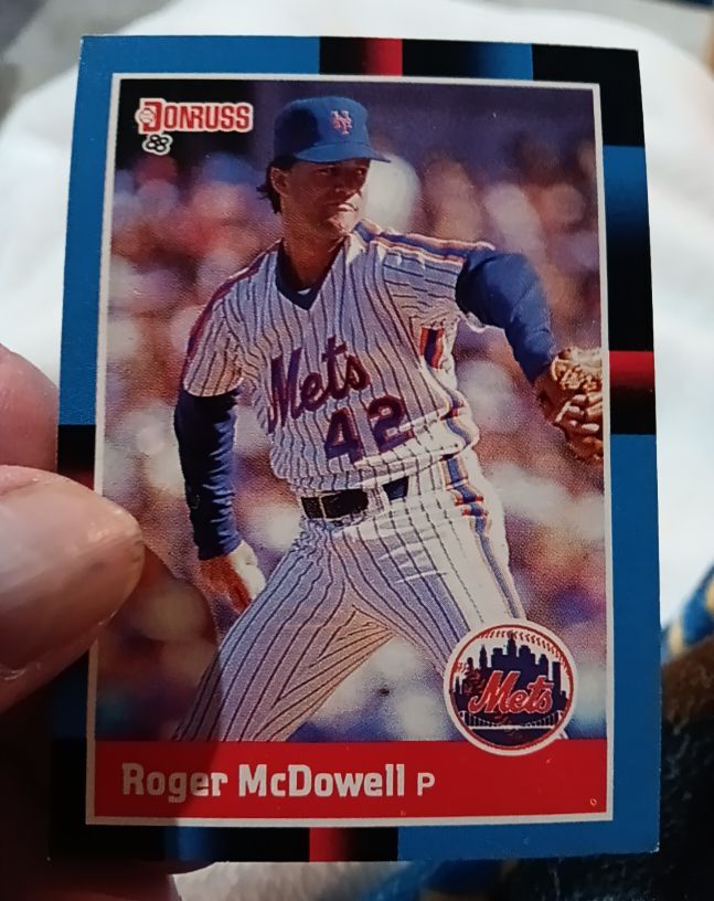 1988 Donruss #651 Roger McDowell — front