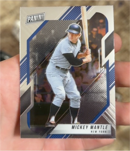 2025 Panini # Mickey Mantle — front
