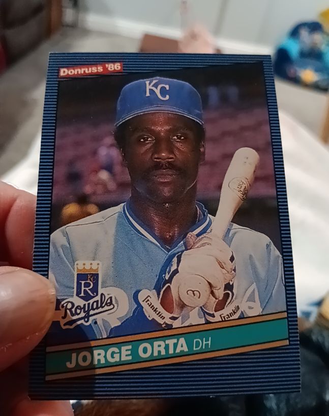 1986 Donruss #339 Jorge Orta — front