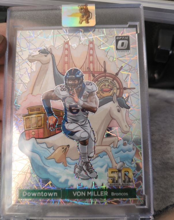 2024 Panini Donruss Optic Downtown #DT-VM Von Miller — front