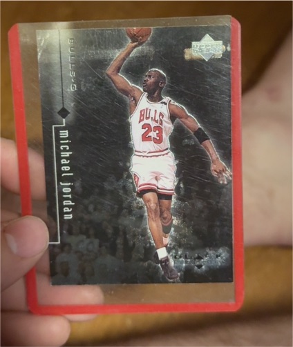 1998-99 Upper Deck Black Diamond #8 Michael Jordan — front