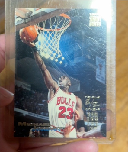 1993-94 Topps Stadium Club #1 Michael Jordan — front