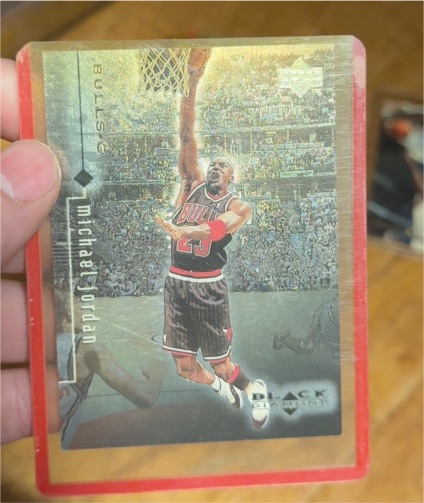 1998-99 Upper Deck Black Diamond #12 Michael Jordan — front