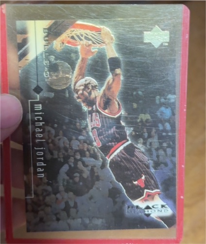 1998-99 Upper Deck Black Diamond #22 Michael Jordan — front
