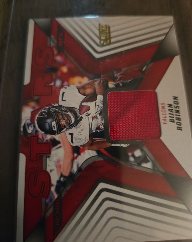 2025 Score Stars of the NFL #SNJ-BRN Bijan Robinson — front
