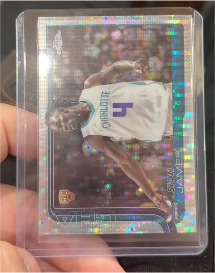 2025-26 Topps Chrome #283 Sion James — front