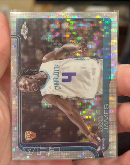 2025-26 Topps Chrome #283 Sion James — front