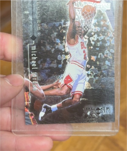 1998-99 Upper Deck Black Diamond #13 Michael Jordan Chicago Bulls — front