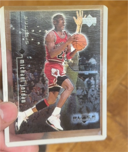 1998-99 Upper Deck Black Diamond #6 Michael Jordan — front