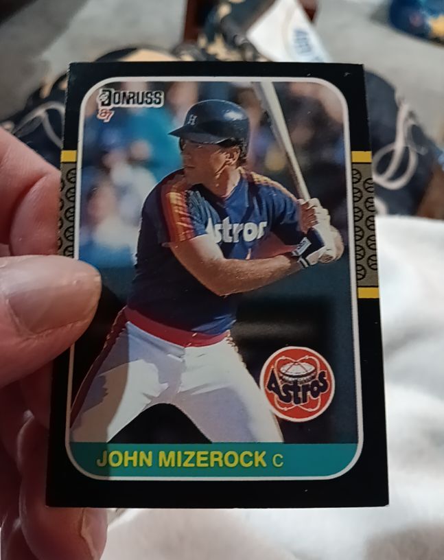 1987 Donruss #653 John Mizerock — front