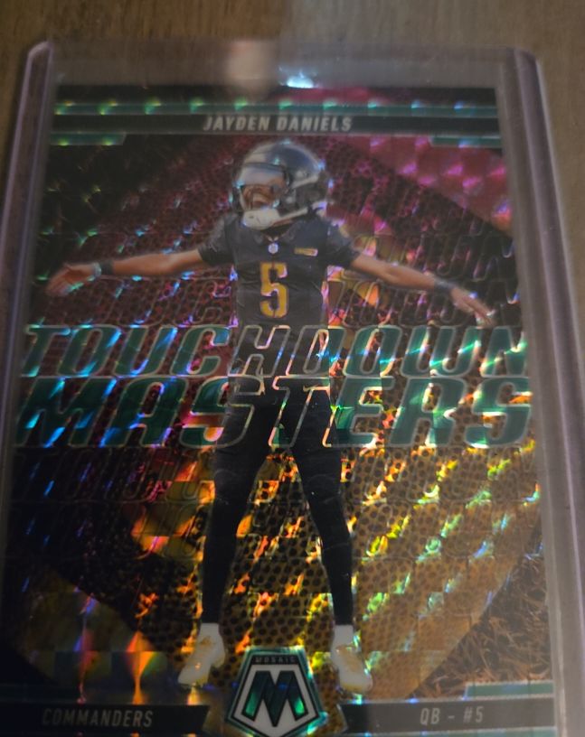 2025 Panini Mosaic Touchdown Masters #7 Jayden Daniels — front