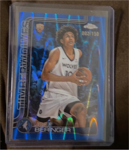 2025-26 Topps Chrome #267 Joan Beringer — front