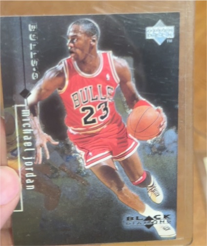 1999-00 Upper Deck Black Diamond #3 Michael Jordan — front