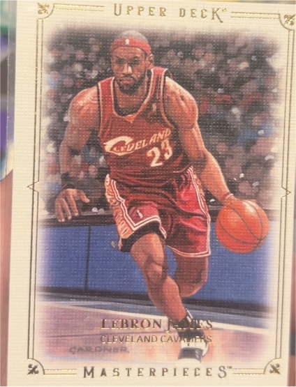 2009-10 Upper Deck Masterpieces #MA-LJ LeBron James — front