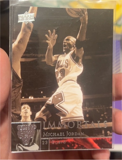 2009-10 Upper Deck #241 Michael Jordan Immortals — front