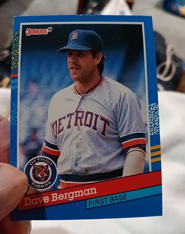 1991 Donruss #342 Dave Bergman — front