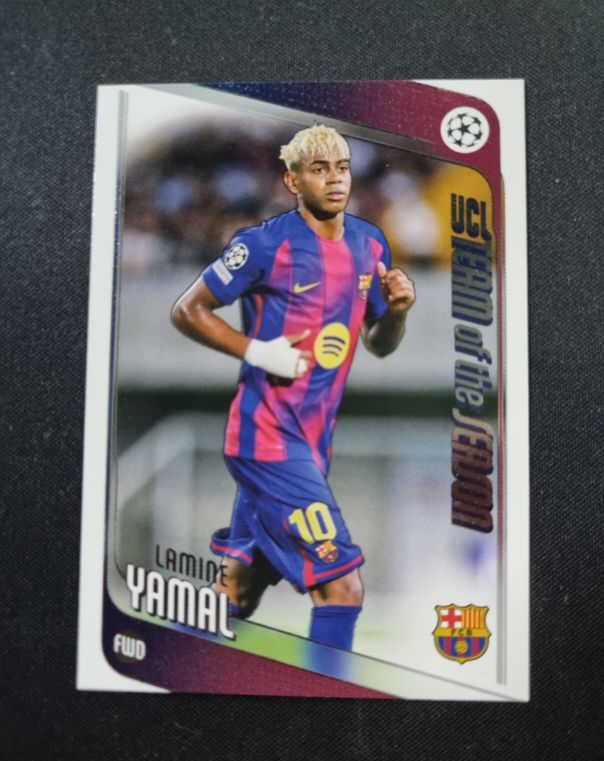 2025-26 Topps UEFA Club Competitions #10 Lamine Yamal — front